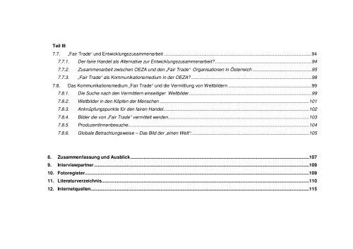 als Kommunikationsmedium einer zukunftsfähigen - Fairtrade