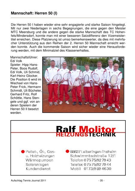 tennis spielen - Tennisclub-Kreenheinstetten