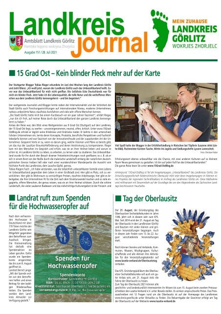 Landkreisjournal Nr. 151/2021