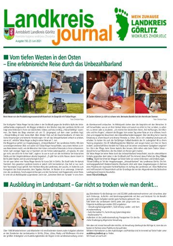 Landkreisjournal Nr. 150/2021