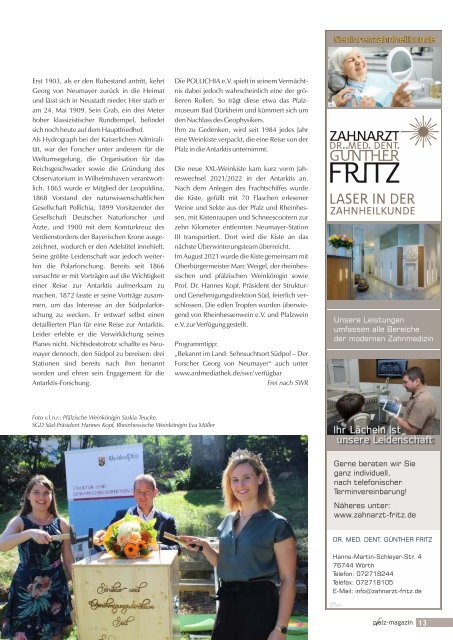 pfalz-magazin Feb-März 2022 Frühjahr