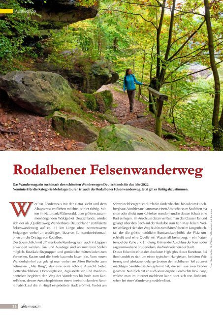 pfalz-magazin Feb-März 2022 Frühjahr