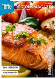 Töfte Regionsmagazin 2022-01/02 - Der Fisch als Lebensmittel