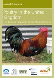 Poultry in the United Kingdom - Defra
