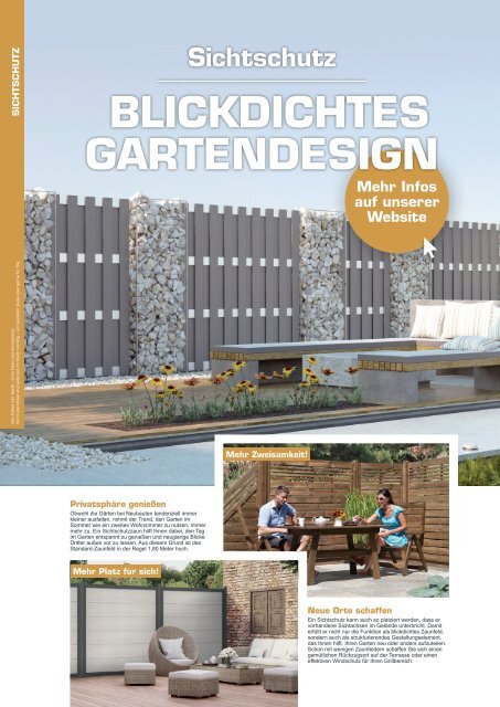 Gartenkatalog 2022 - Holz im Garten - neutral - Emotional 1 - Thyssen - Krautol