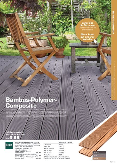 Gartenkatalog 2022 - Holz im Garten - neutral - Sortiment - Thyssen - Remmers