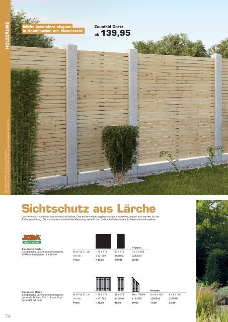 Gartenkatalog 2022 - Holz im Garten - neutral - Sortiment - Thyssen - Remmers