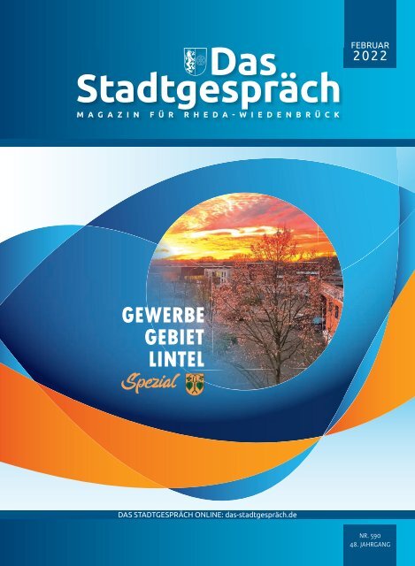 Das Stadtgespräch Ausgabe Februar 2022 auf Mein Rheda-Wiedenbrück