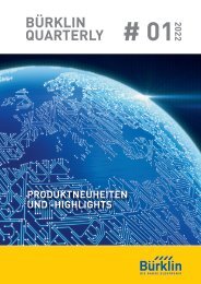 Bürklin Elektronik Quarterly # 01/2022 Deutsch