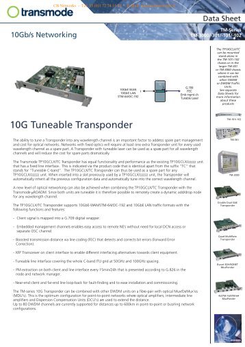 Transmode TP10G-TC_B_A4.cdr - CB Networks