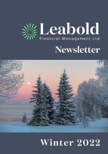 Leabold Winter Newsletter