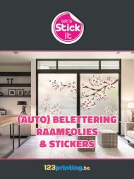 STICK IT - belettering, autobelettering, raamfolies & stickers
