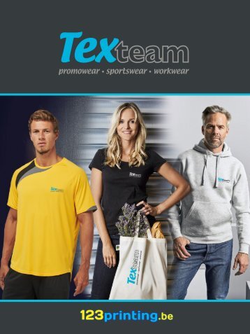 TEX TEAM Bedrukte promotie-kledij, sportkledij en werkkleding