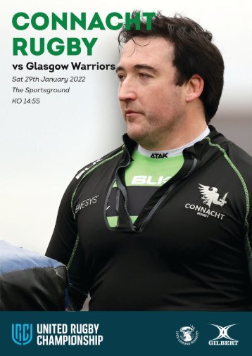 Connacht v Glasgow URC Digital Match Programme