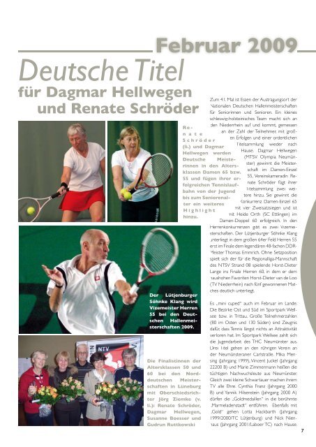 (Foto oben mit- te) nach längerer Turnierab - Tennisverband ...