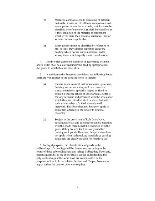 government of the turks and caicos islands customs tariff