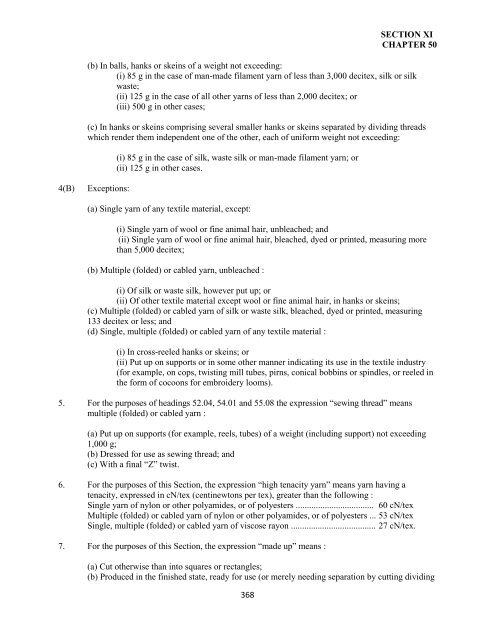 government of the turks and caicos islands customs tariff