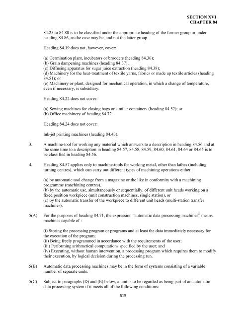 government of the turks and caicos islands customs tariff