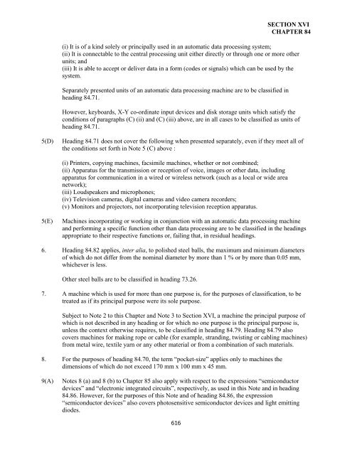 government of the turks and caicos islands customs tariff