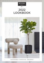 Revival Ceramics 2022 Lookbook - By LBE Design