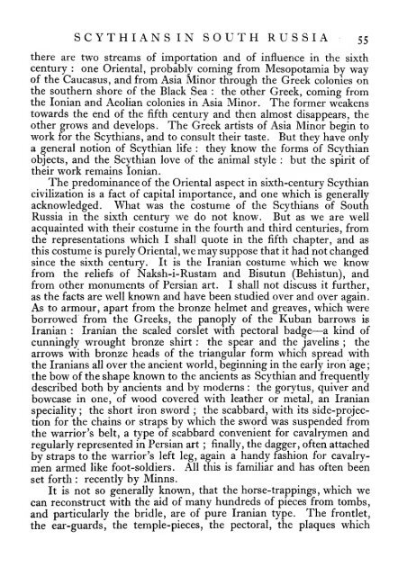 Iranians and Greeks in South Russia - Robert Bedrosian's Armenian ...