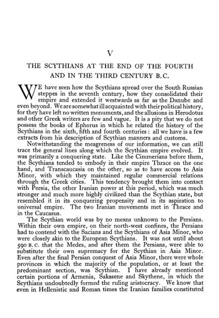 Iranians and Greeks in South Russia - Robert Bedrosian's Armenian ...