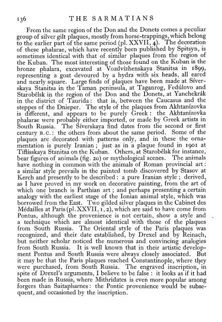 Iranians and Greeks in South Russia - Robert Bedrosian's Armenian ...