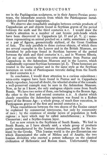 Iranians and Greeks in South Russia - Robert Bedrosian's Armenian ...