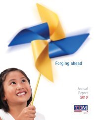 Attractive Growth in Dividend Payments Improved ... - TDM Berhad