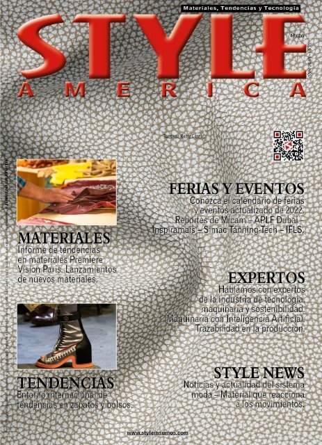 STYLE AMERICA Materiales, Tendencias y Tecnología #26