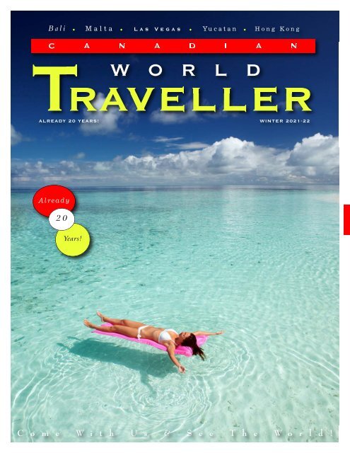 Canadian World Traveller Winter 2021-22 Issue