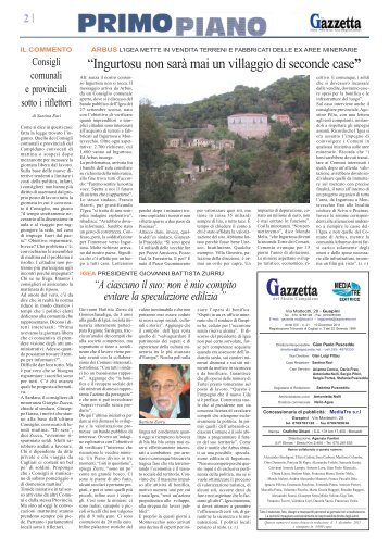 21 gazzetta blocco 2-11.pdf - La Gazzetta del Medio Campidano