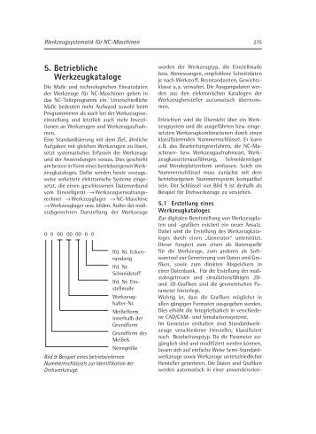 5. Betriebliche Werkzeugkataloge - Christiani