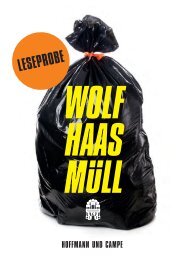 Leseprobe_Wolf Haas - Müll