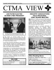 November 2002 - CTMA: : The Canadian Tooling and Machining ...