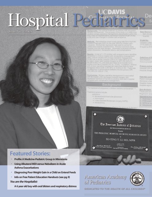 Susan Wu, MD, FAAP, Editor - American Academy of Pediatrics