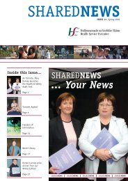 in Shared Services - Irish Health Repository