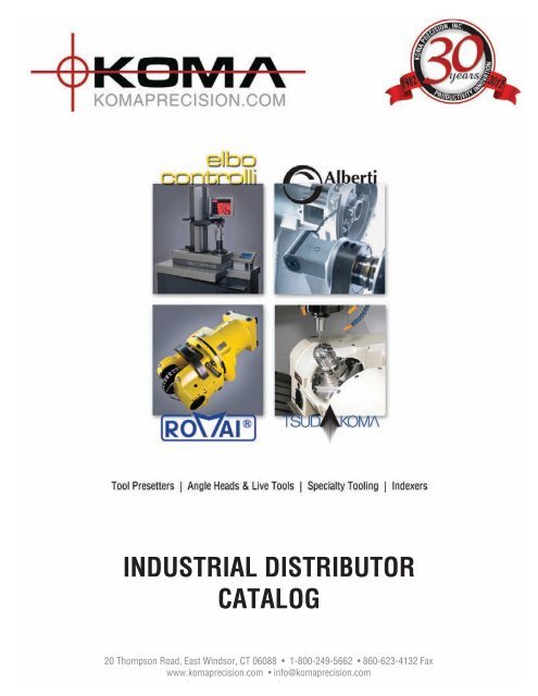 alberti: control series angle heads - Koma Precision, Inc.