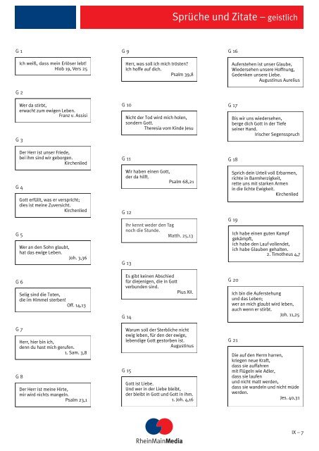 Preisliste für private Familienanzeigen 2009 - RheinMainMedia