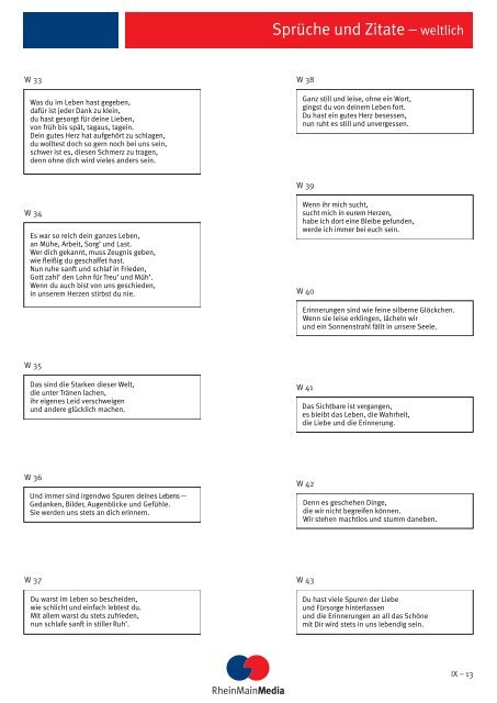 Preisliste für private Familienanzeigen 2009 - RheinMainMedia