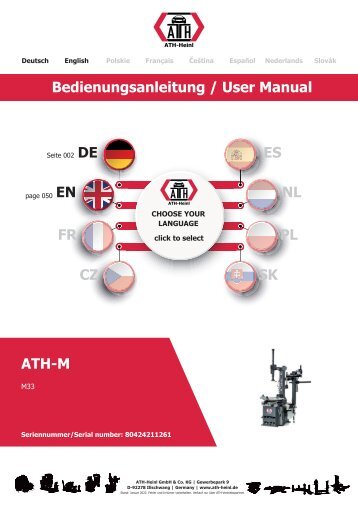 ATH-Heinl Bedienungsanleitung M33