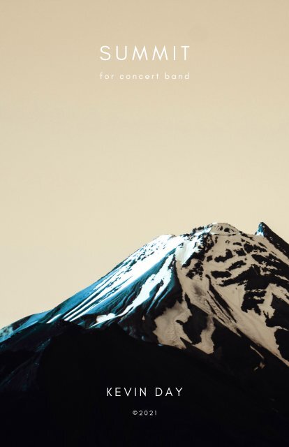 SUMMIT for concert band 