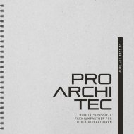 pro ArchiTec - Ausgabe Frühjahr 2022