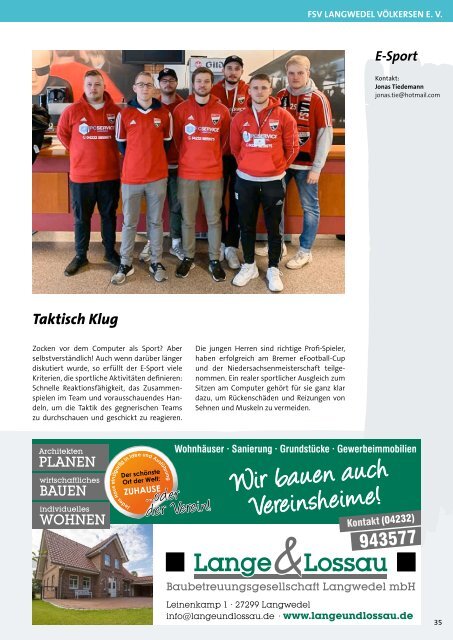 Sport verein(t) Langwedel