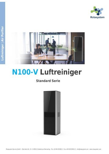 Rotasystem N100-V Luftreiniger