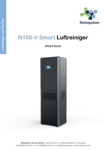 Rotasystem N100-V Smart Luftreiniger