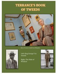 Terrance's Book of Tweeds
