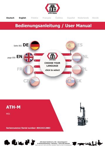 ATH-Heinl Bedienungsanleitung M31