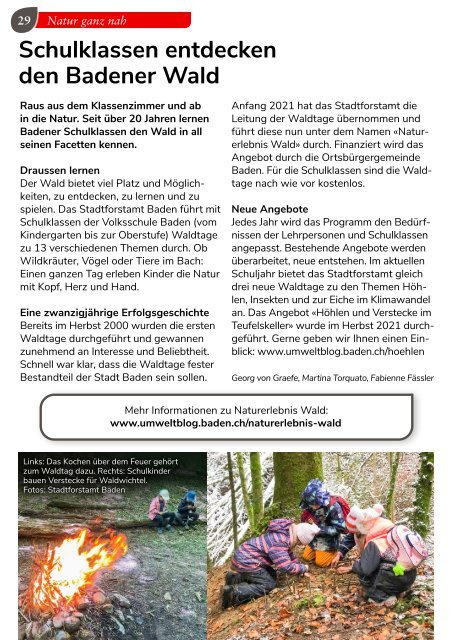 Baden aktuell Magazin Ausgabe Februar 2022
