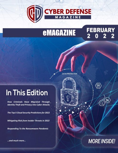 Cyber Defense eMagazine February Edition for 2022